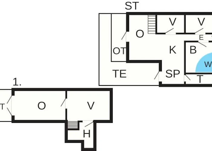 6 Person In Skjern-by Traum * Skjern
